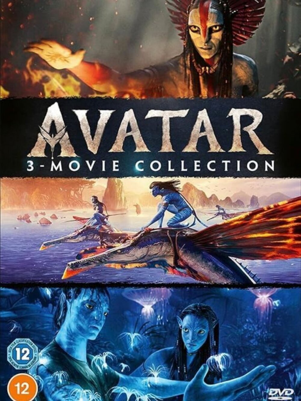 Ultimate 3-Movie DVD Collection - Avatar Series, Region Free, Collector's